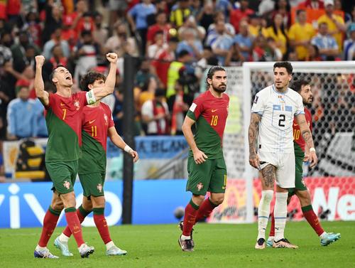 ワールドカップウルグアイ対ポルトガルの激闘！